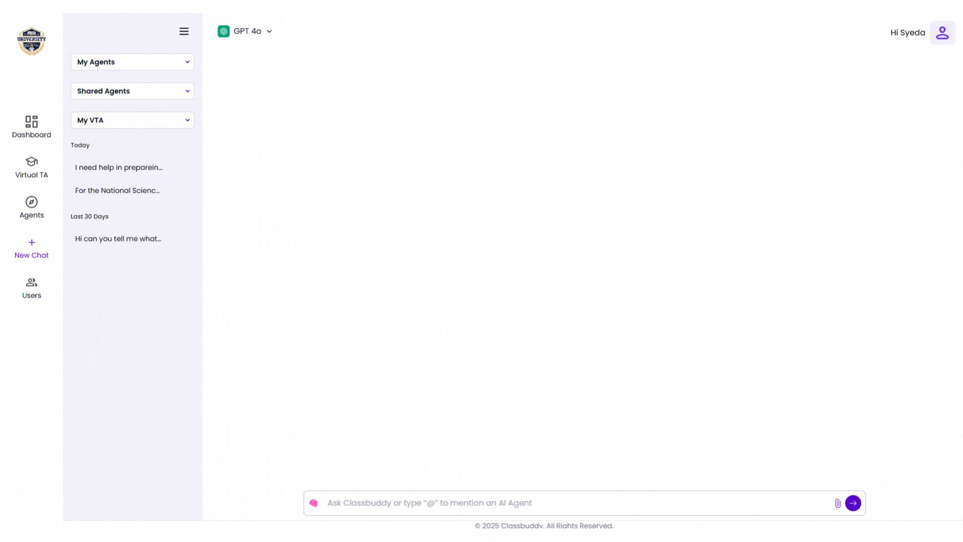 Interview-Prep-Agent chat - AI agent builder for universities
